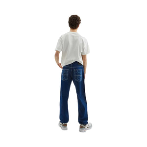Coach Straight Fit Denim Jeans Dark Wash