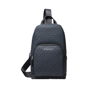 Michael Kors Cooper Logo Sling Pack Admrl-Plblue