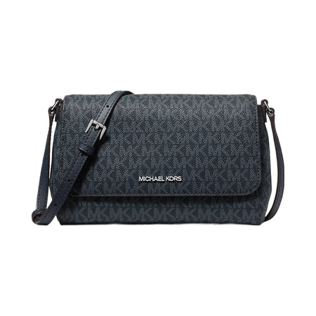 Michael Kors Medium Signature Logo Convertible Crossbody Bag Admiral