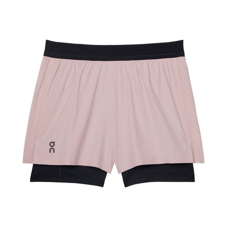 On 3" Performance 2/1 Shorts Mauve Black
