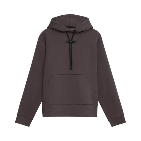 On Focus Tech Hoodie Pebble
