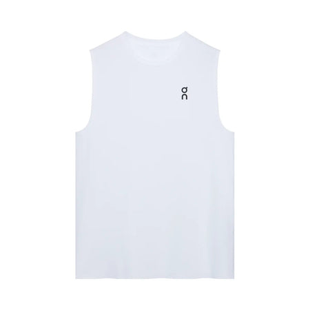 On Court Tank All White