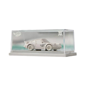 Hot Wheels x Daniel Arsham Eroded Porsche 930 and Rally Case