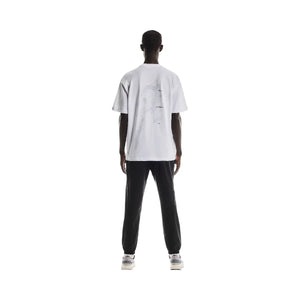 On Club T Graphic White Blue
