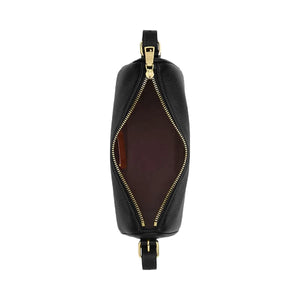 Coach Kailey Shoulder Bag Pebbled Leather-Gold-Black
