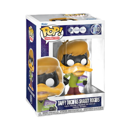 Funko Pop! Looney Tunes x Scooby-Doo Daffy Duck as Shaggy Rogers #1240