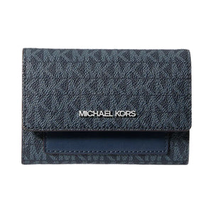 Michael Kors Jet Set Medium Signature Logo 2-in-1 Wallet Admiral