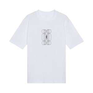 On Club-T Graphic White Black