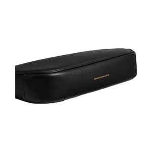 Coach Plaza Bag Natural Grain Leather-Brass-Black