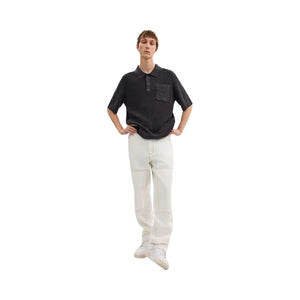 Coach Knit Polo Washed Black