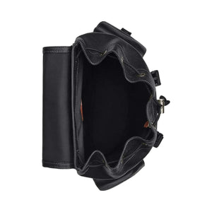 Coach Clark Backpack Pebbled Leather-Gunmetal-Black