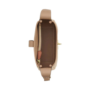 Coach Hadley Mini Crossbody Bag With Signature Canvas Im-Dark Natural Multi