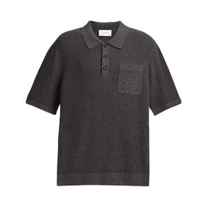 Coach Knit Polo Washed Black