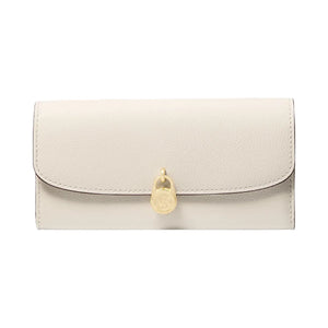 Michael Kors Hamilton Large Leather Continental Wallet Lt Cream