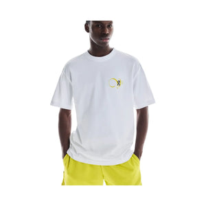 On Club-T Graphic White Lime