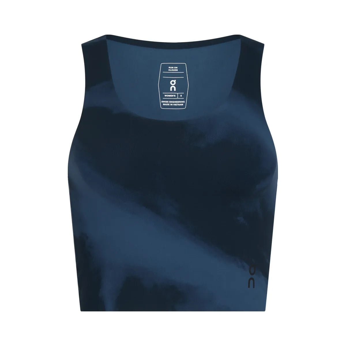 On Studio Open Back Crop Acai Navy