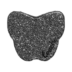 Coach Glitter Butterfly Compact Mirror Silver-Black