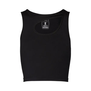 On Studio Cut-Out Crop Black