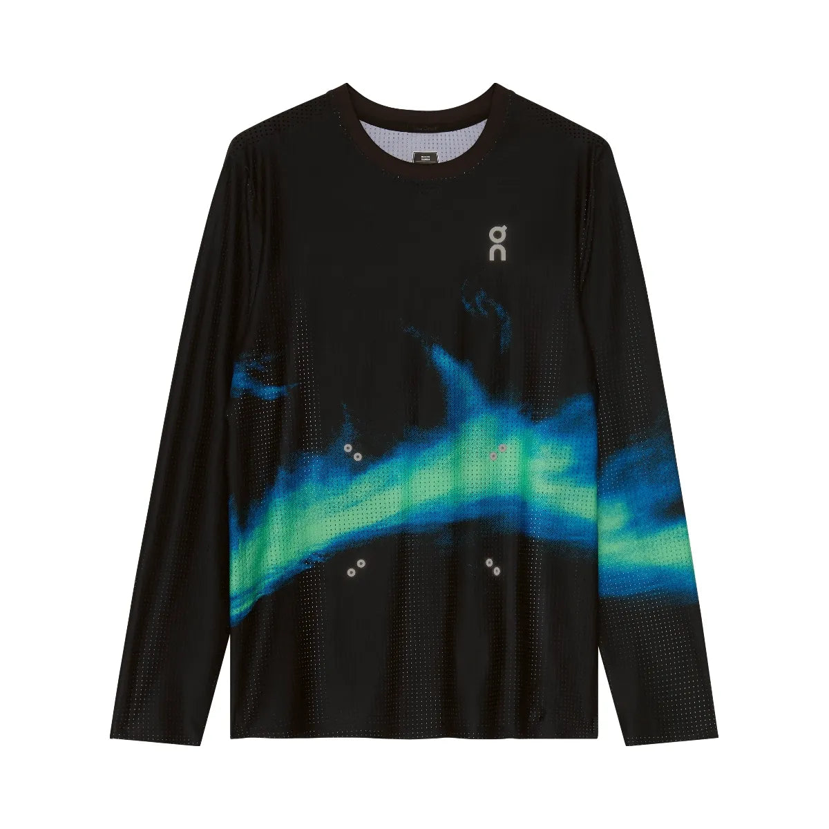 On Pace Mesh Long-T Black Horizon
