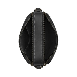 Coach Graham Crossbody Bag Smooth Leather-Gunmetal-Black