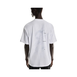 On Club T Graphic White Blue