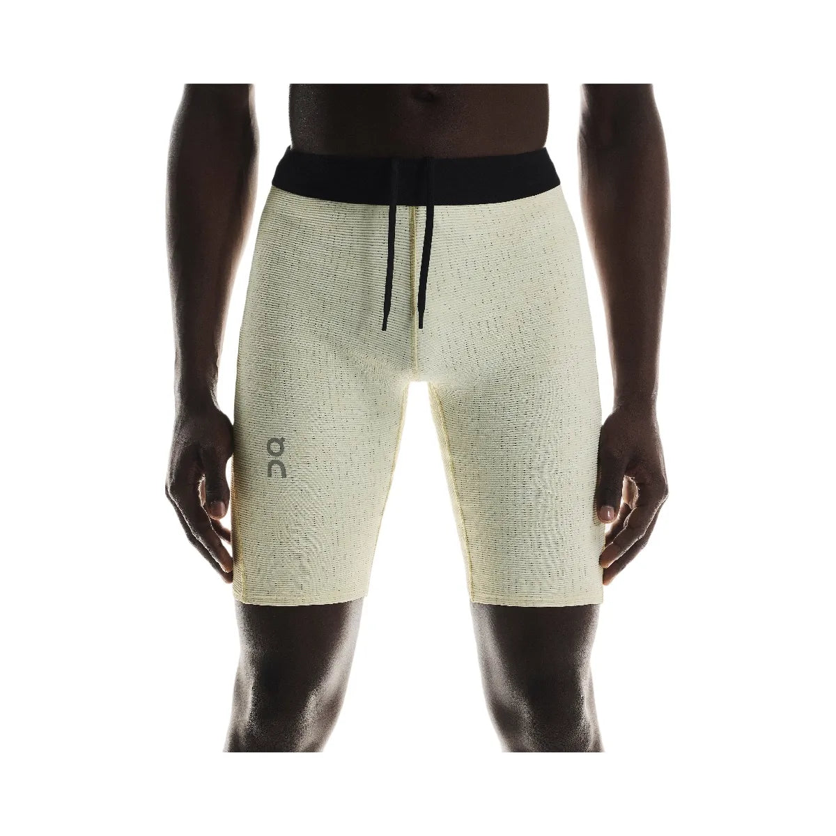 On Pace Tights Shorts Taupe