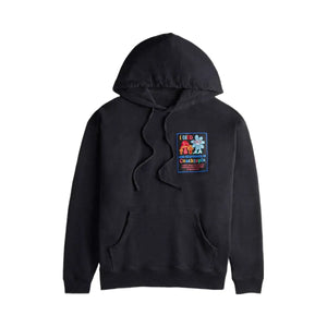 Coach Hoodie With Coachtopia Graphic Label Black
