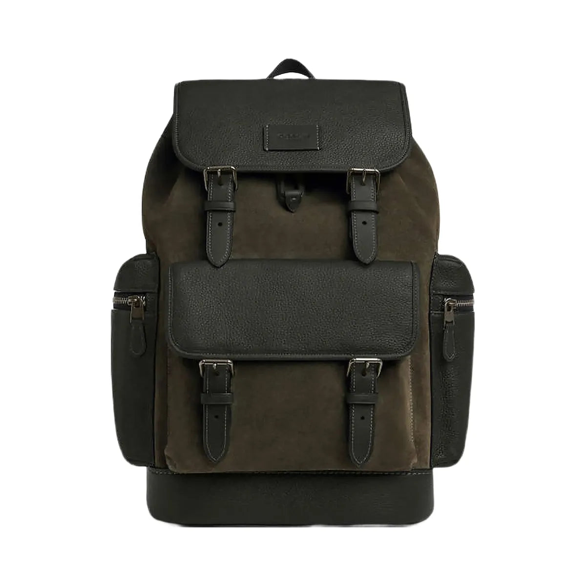 Coach Sprint Backpack Suede-Qb-Uniform Green