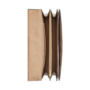 Coach Klare Envelope Crossbody Bag Calf Leather-Gold-Chalk