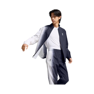 On Court Track Jacket Black White
