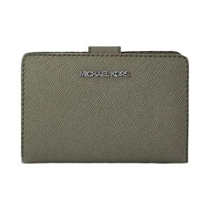 Michael Kors Medium Saffiano Leather Wallet Olive