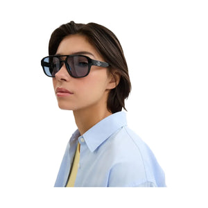 Coach Pilot Sunglasses Black