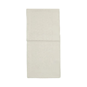Coach Signature Metallic Oblong Scarf Chalk