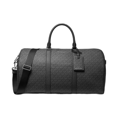 Michael Kors Harrison Logo Weekender Bag Black