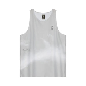On Pace Tank Glacier White