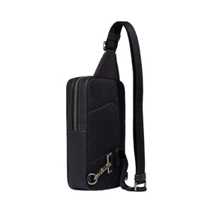 Coach Sullivan Pack In Blocked Signature Canvas Signature Canvas-Gunmetal-Khaki-Charcoal