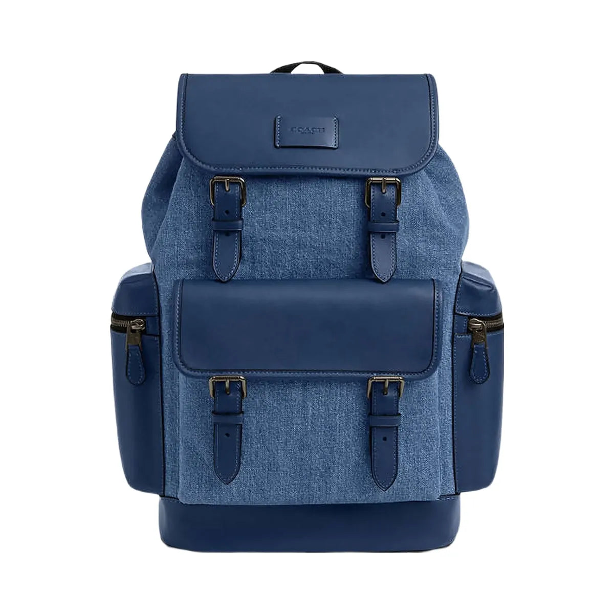Coach Sprint Backpack Denim-Qb-Denim-Deep Blue