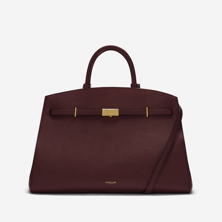 DeMellier The Hudson burgundy small grain