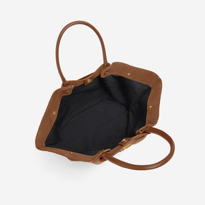 DeMellier The New York deep tan suede & tan smooth