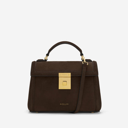 DeMellier The Paris mocha suede