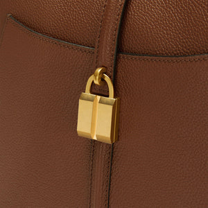 DeMellier The Siena Hobo tan small grain