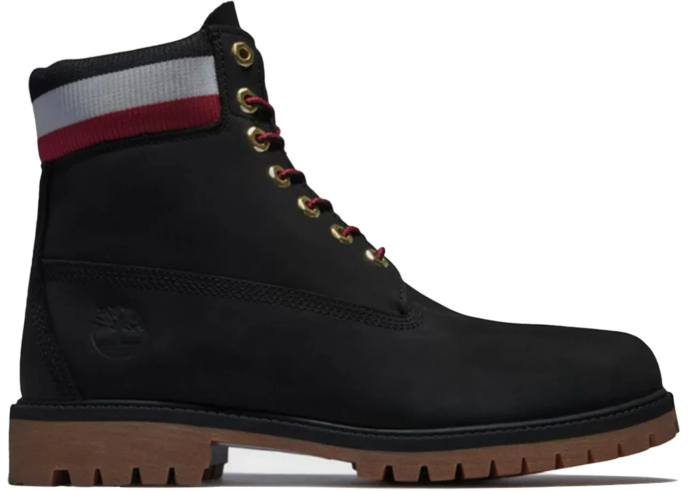 Timberland 6 Heritage Warm Lined Boot Black Red