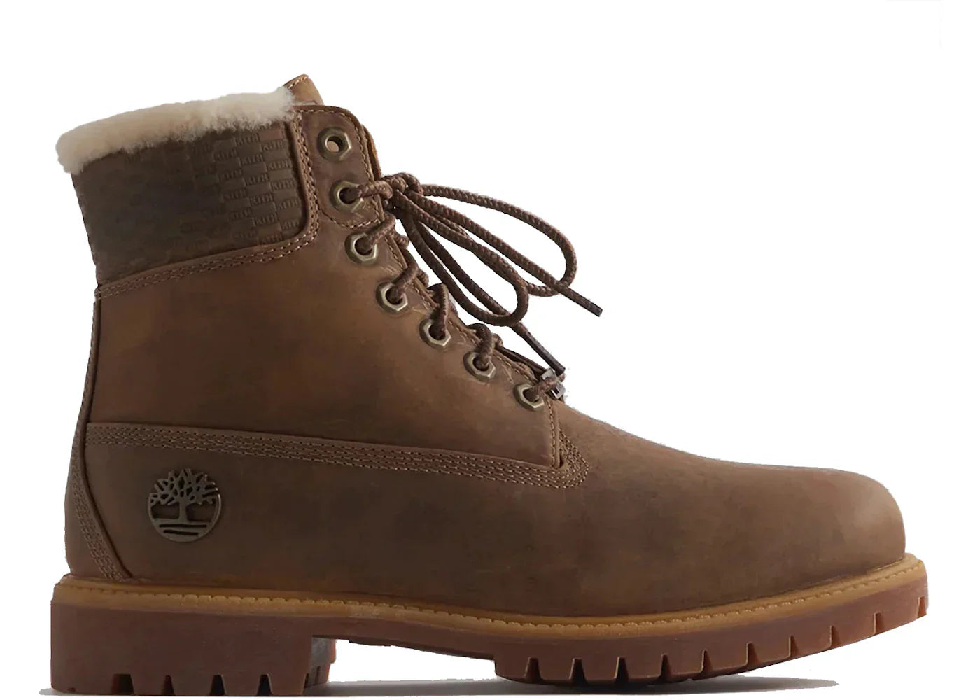 Timberland 6 Premium Shearling Boot Ronnie Fieg Kith Wheat