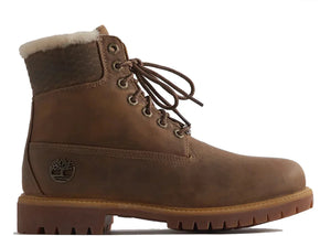 Timberland 6 Premium Shearling Boot Ronnie Fieg Kith Wheat