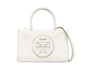 Tory Burch Ella Bio Mini Tote White