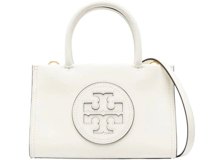 Tory Burch Ella Bio Mini Tote White
