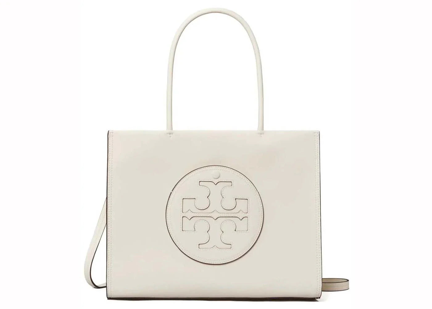 Tory Burch Ella Bio Small Tote Warm White