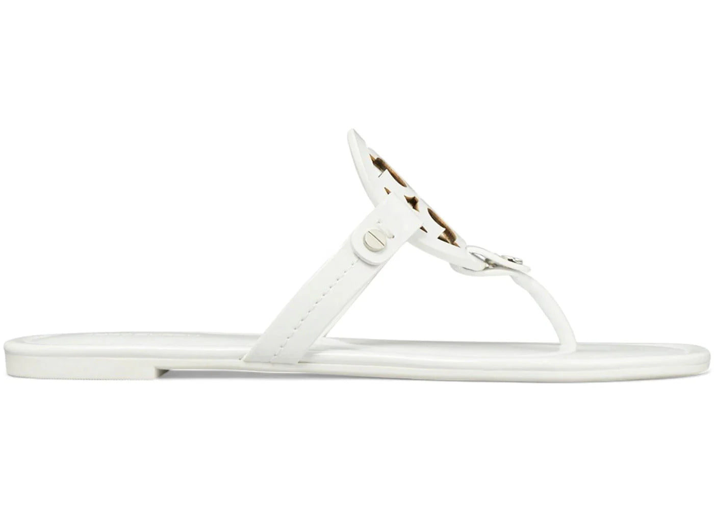 Tory Burch Miller Thong Sandals Optic White (Women's)