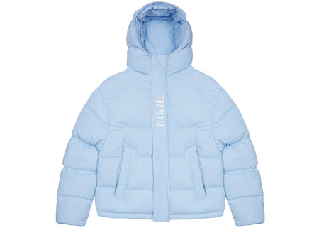 Trapstar Decoded Hooded Puffer 2.0 Ice Blue