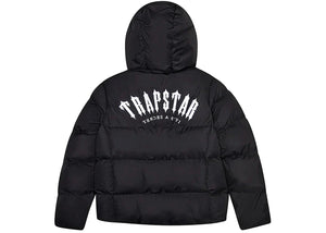Trapstar Irongate Hooded Puffer Jacket Black